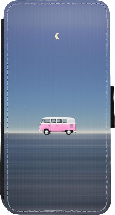 Produktbild PhoneLook Hülle Wallet schwarz Spring 23 pink bus (Apple iPhone XR)