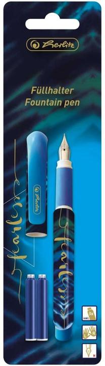 Image du produit Herlitz Stylo plume New Batik Fearless (Bleu, 1 x)