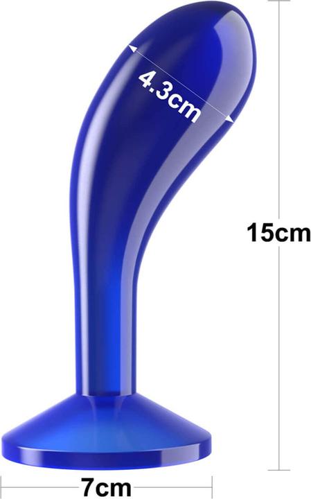 Actual product image Lovetoy Flawless Clear Prostate Plug