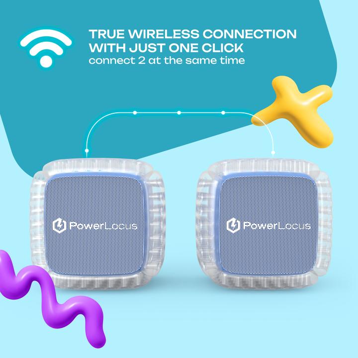 Actual product image PowerLocus Aero Kids Karaoke Bluetooth-Kinderlautsprecher