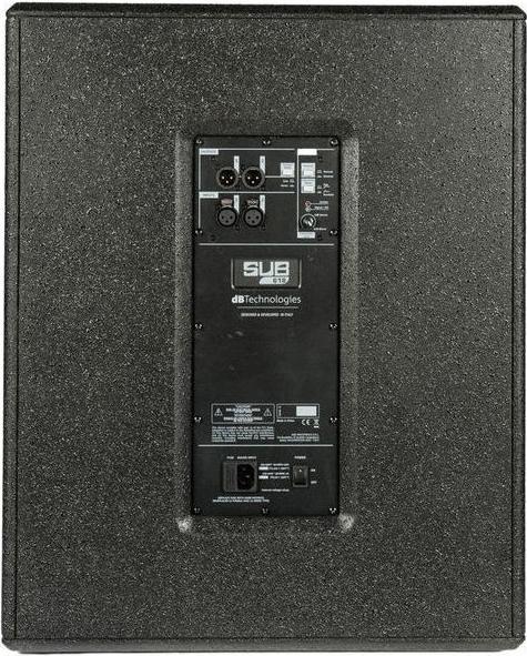 Image du produit dB Technologies Sub-618 (Subwoofer actif)