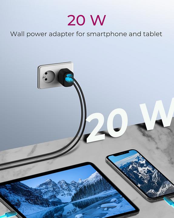 Produktbild Icy Box USB-Wandladegerät IB-PS102-PD (20 W)