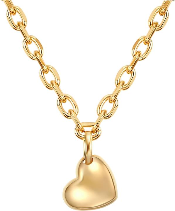 Actual product image Yokoamii Ladies metal yellow gold 45.0 cm base chain + 5.0 cm extension - 30218 (Metal alloy, 45 - 50 cm)