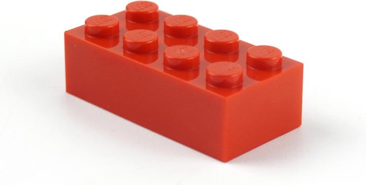 Actual product image LEGO 2x4 Bricks Kiloware - 1 Kilo in Red NEW! (3001, LEGO Classic)