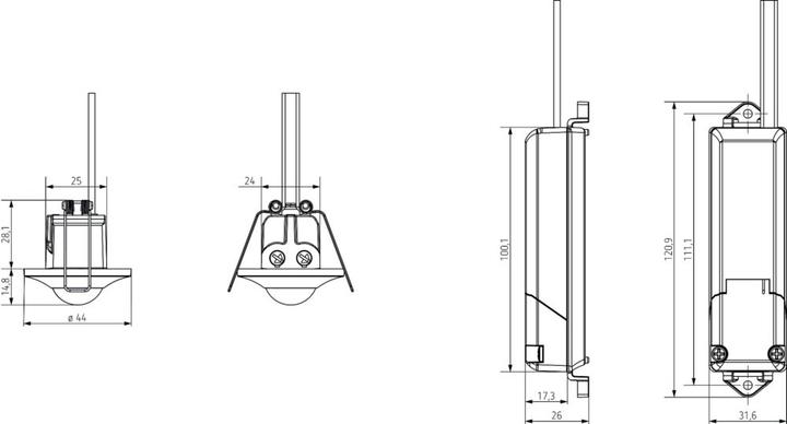 Image du produit Theben thePiccola S360-100 DE WH (8 m)