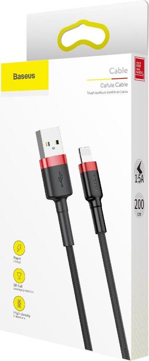 Actual product image Baseus Cafule Series for Apple (2 m, USB 2.0)