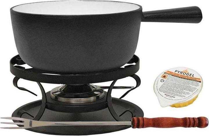 Produktbild Heidi Cheese Line Set caquelon noir à fondue Ø 21 cm
