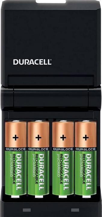 Actual product image Duracell Hi-Speed Value Charger incl. 2x AA and 2x AAA (4 pcs., AA, AAA, 1300 mAh, Battery + charger)