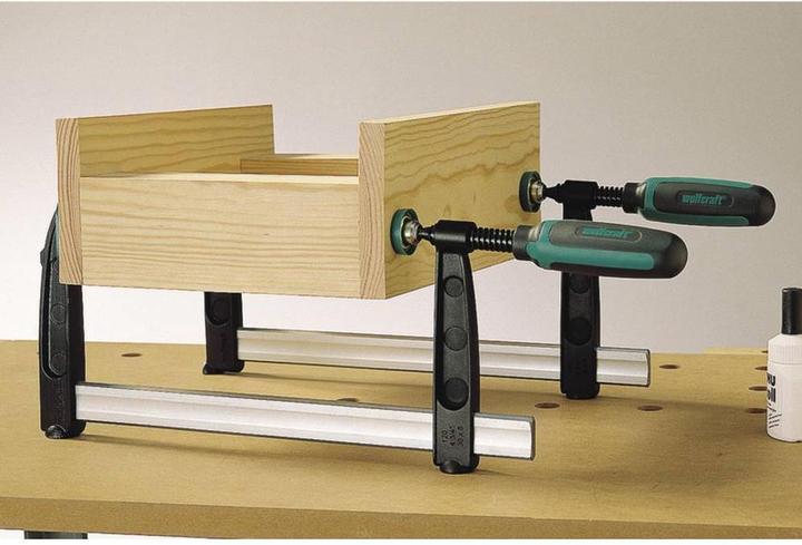 Produktbild wolfcraft wolfcraft 1 SZ - Schraubzwinge 120/450mm (450 mm)