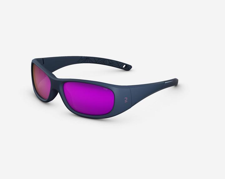 Quechua Sonnenbrille MH T100 Kinder 6–10 Jahre Kategorie 3 blau