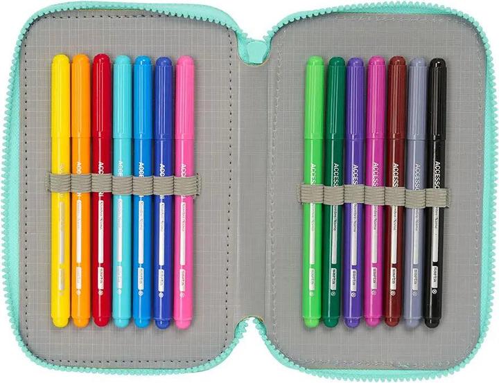 Actual product image Safta Vaiana - Etui inkl. Stifte, Spitzer, Lineal und Radiergummi (37 Teile)