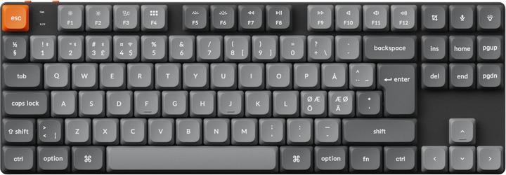 Keychron Clavier mécanique K1 Max Wireless RGB Hot Swappable 80%, interrupteurs Gateron Brown (DE, Filaire)