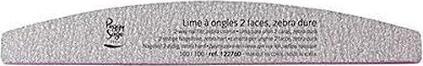 Produktbild Peggy Sage 2-Way Nail File Zebra Coarse File To Claw Double Sided 100/100 Zebra Crescent