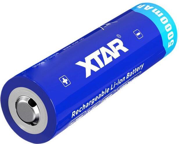Produktbild Xtar 5000mAh 3.6V 21700 battery with PCB (1 Stk., Gerätespezifisch, 5000 mAh)