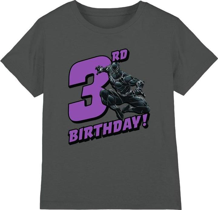 Black TShirt 3 Geburtstag