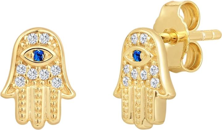 Image du produit Rafaela Donata Boucles d'oreilles femme main de Fatima - 36144 (Argent Sterling)