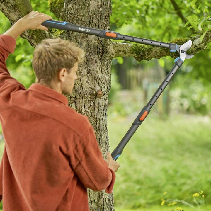 Produktbild Gardena Astschere TeleCut Pro L (grau/türkis, 65cm - 90cm)