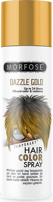 Produktbild Morfose Hair Color Spray Dazzle Gold 150ml (1 Stk.)