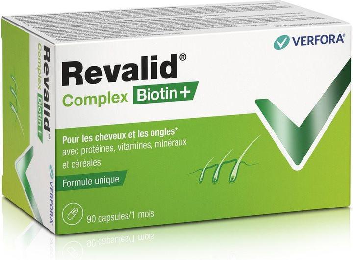 Produktbild Revalid Complex Biotin+ (90 Stück, Kapseln, 75 g)