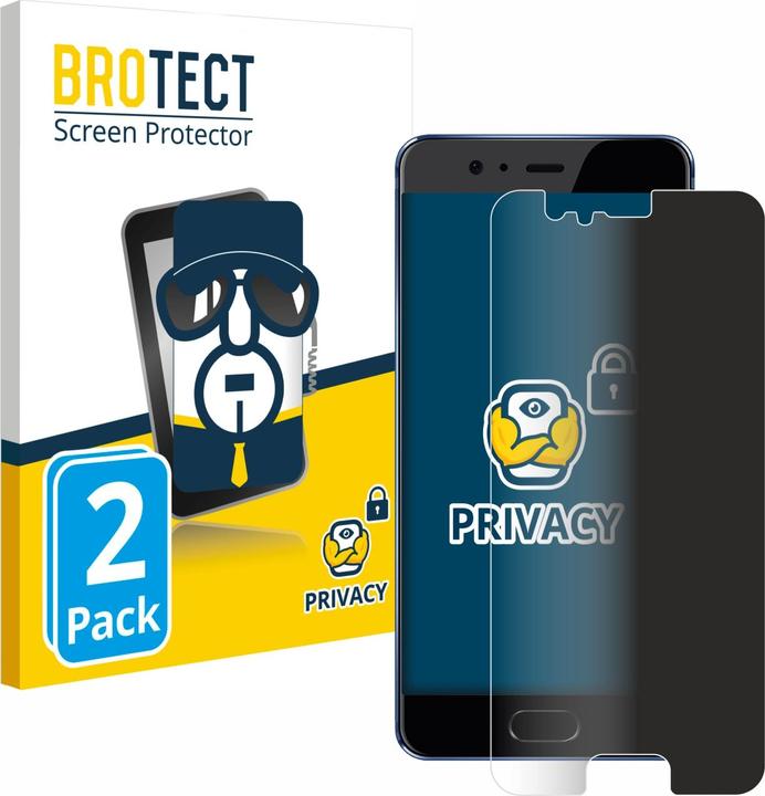 Produktbild BROTECT Sichtschutzfolie Anti-Spy Privacy Folie Blaulicht-Schutz (2 Stück, Haier P10)