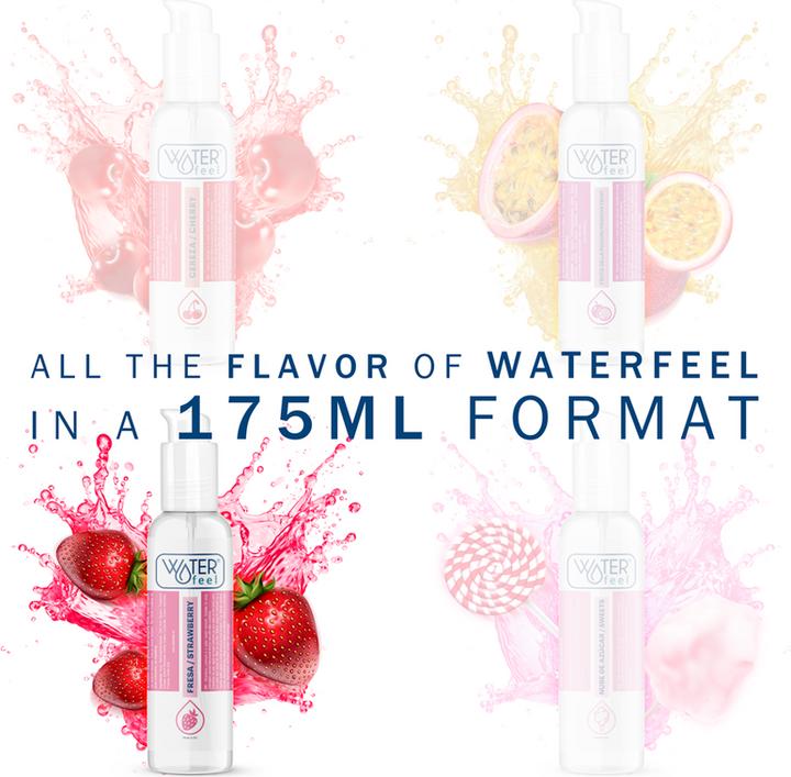 Productafbeelding Waterfeel Glijmiddel Aardbei175 ml (175 ml)