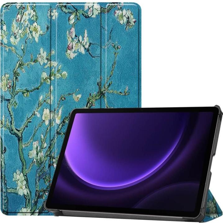 Produktbild Cover-Discount Galaxy Tab S9 FE - Tri-fold Smart Case Blüten (Galaxy Tab S9 FE)