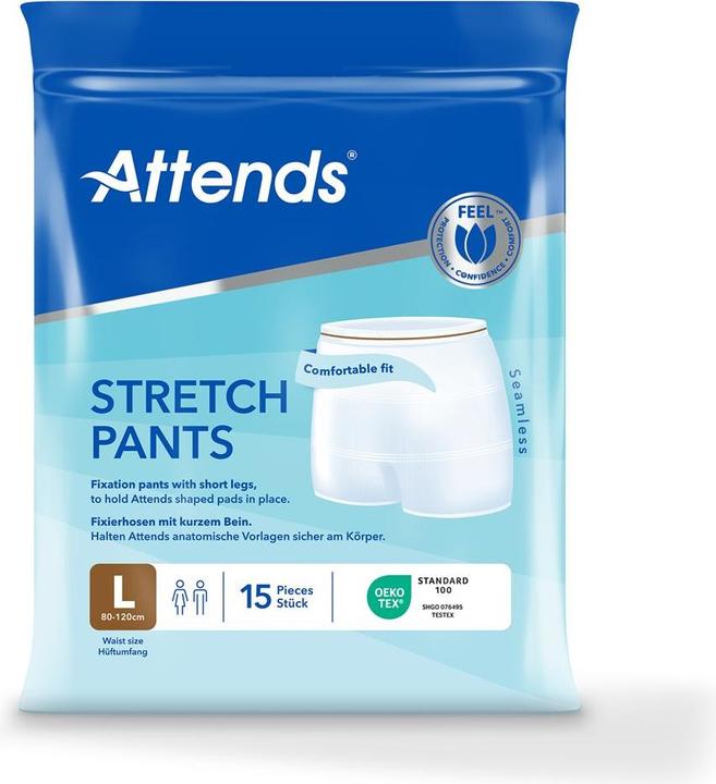 Immagine prodotto Attends Pantaloni a rete 90-120cm L (15 x, Grande)