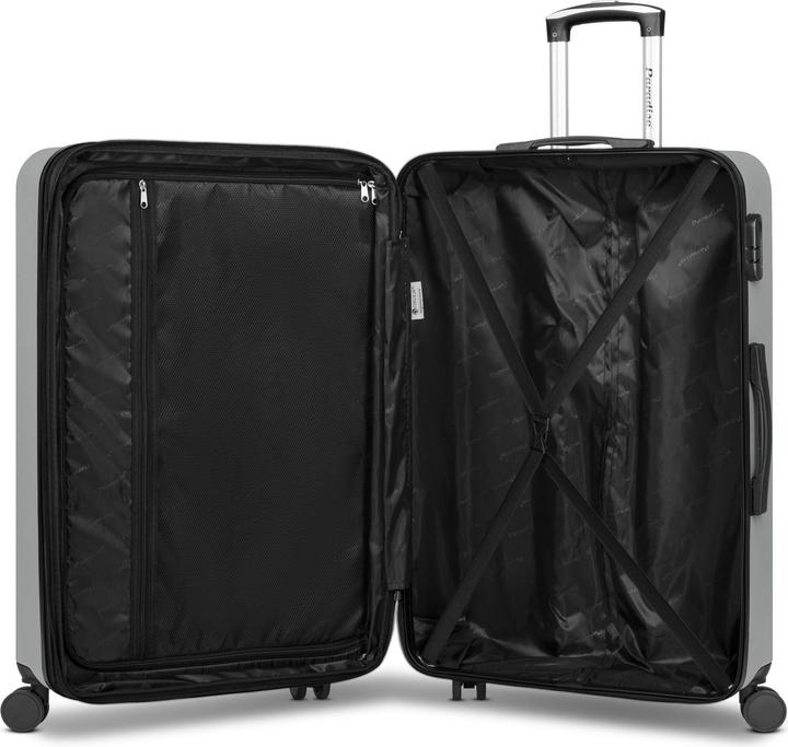 Immagine prodotto Check.In Paradise 2.0 4 Rollen Trolley L 78 cm mit Dehnfalte (110 l, XL (da 115l))