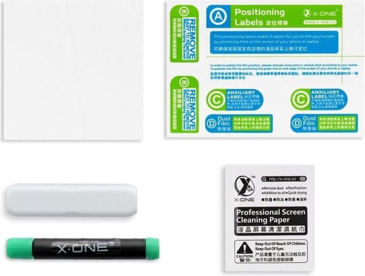 Actual product image X-One Bulletproof glass, glass protection film, protective glass (1 Piece, Samsung Galaxy S21)