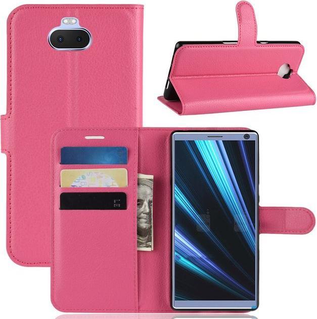 Produktbild MU Classic Litchi Leder Bookcover Series (Sony Xperia 10 Plus)