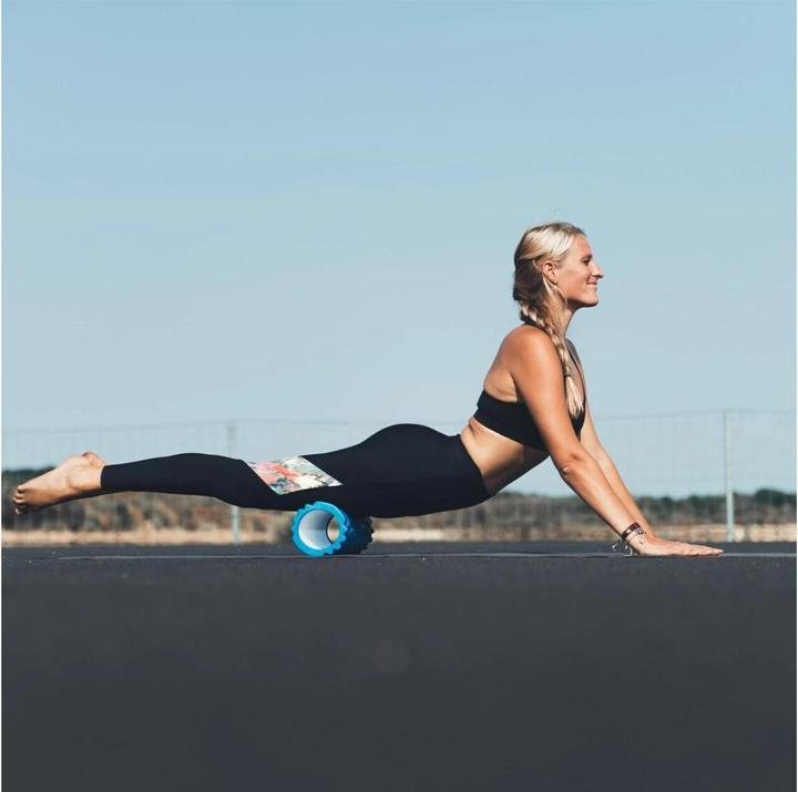 Immagine prodotto Tunturi Yoga Schaumblock Massageroller 33 cm Blau