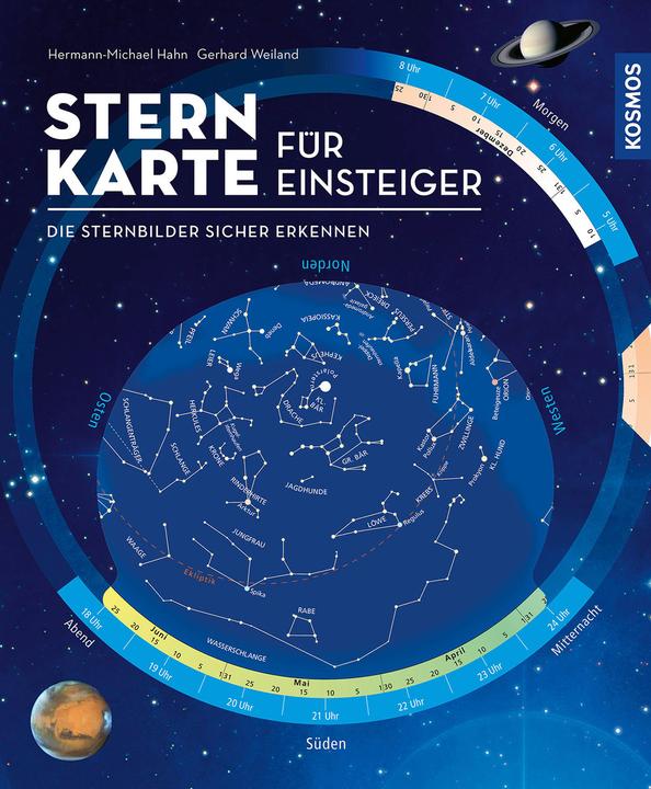 Actual product image Kosmos Sternkarte für Einsteiger (German, Hermann-Michael Hahn, 2020)