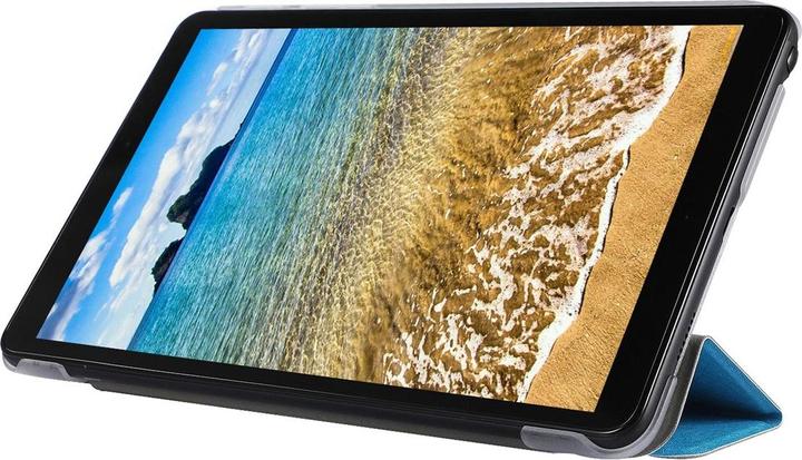 Produktbild König Design Schutz Tablet Hülle für Samsung Galaxy Tab A7 Lite Case Cover Tasche 360 Schwarz (Galaxy Tab A7 Lite)