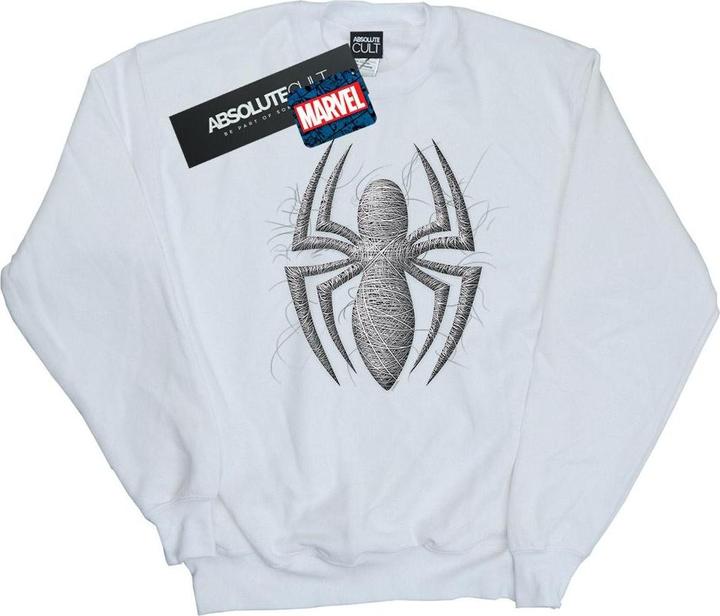 SpiderMan Web Logo Sweatshirt