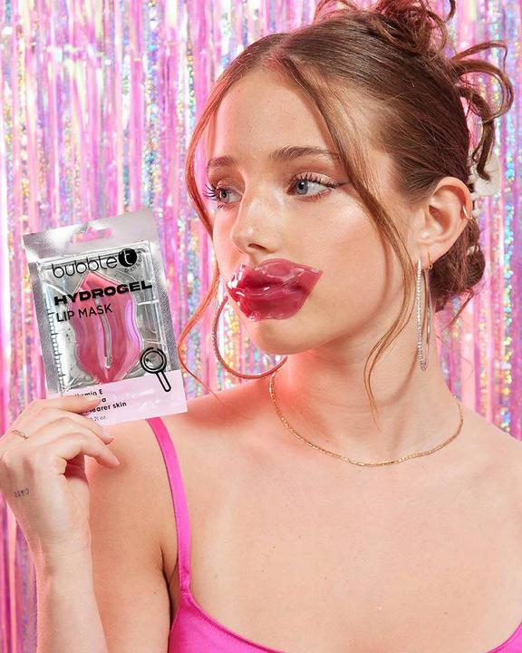 Actual product image Bubble T Hydrogel Lip Patch Hyaluronic Acid & Green Tea (Patches)