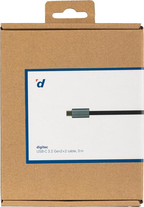 Actual product image Digitec USB-C - USB-C (3 m, USB 3.2 Gen 2x2)