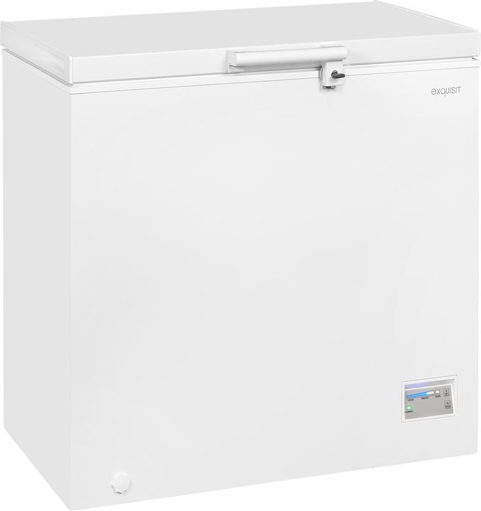 Produktbild Exquisit GT200-HE-040C weiss (Freistehend, 198 l)