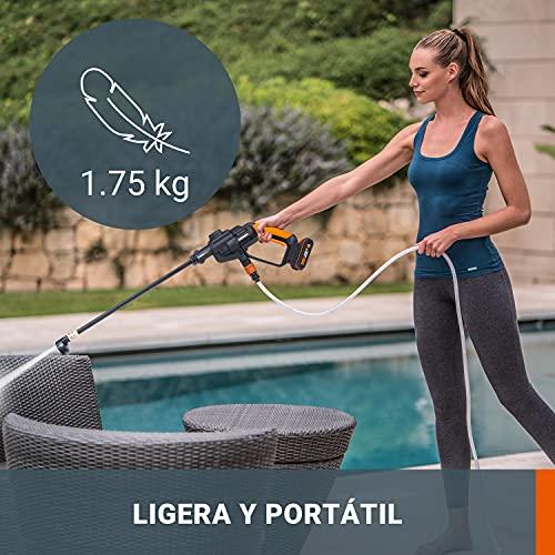 Productafbeelding Worx Accu hogedrukreiniger 20V WG620E.2 (Oplaadbare batterij)
