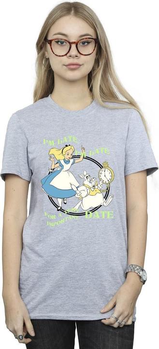 Image du produit Disney - T-shirt ALICE IN WONDERLAND I'M LATE - Femme (L)