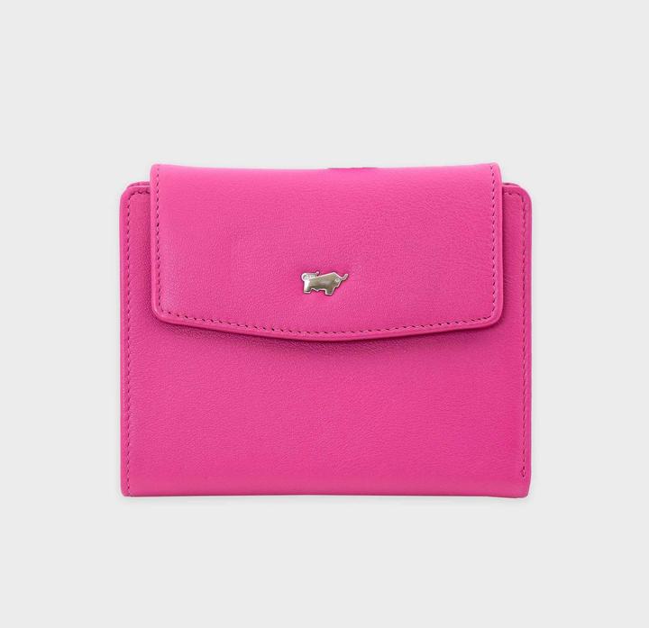 Actual product image Braun Büffel Joy wallet RFID protection leather 12 cm
