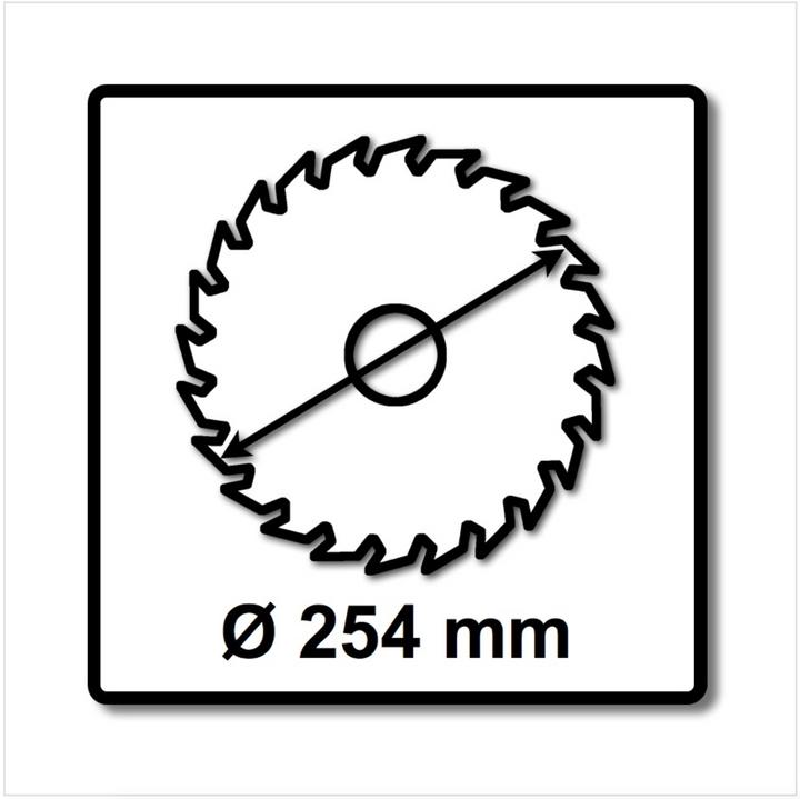 Image du produit Bosch Professional Zubehör Lame de scie circulaire PRO Wood, 254 x 2,8 x 30 mm