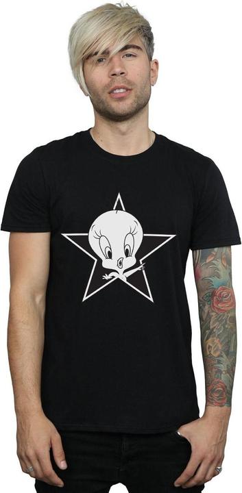 Immagine prodotto Looney Tunes Tweety Pie Mono Star Maglietta Uomo (L)