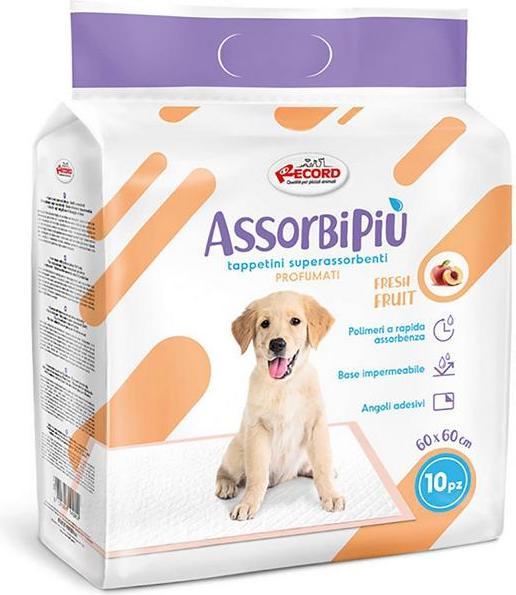 Actual product image Record Fragrant absorbent mat with angular adhesives, 60 x 60 cm, 10 pcs. (Dog)