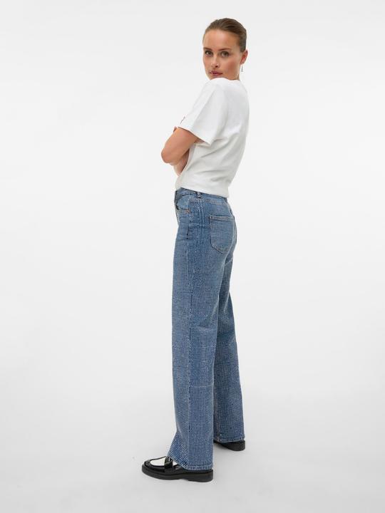 Produktbild Vero Moda VMTESSA Hohe Taille Weiter Beinschnitt Jeans Weit geschnitten (W28/L32)