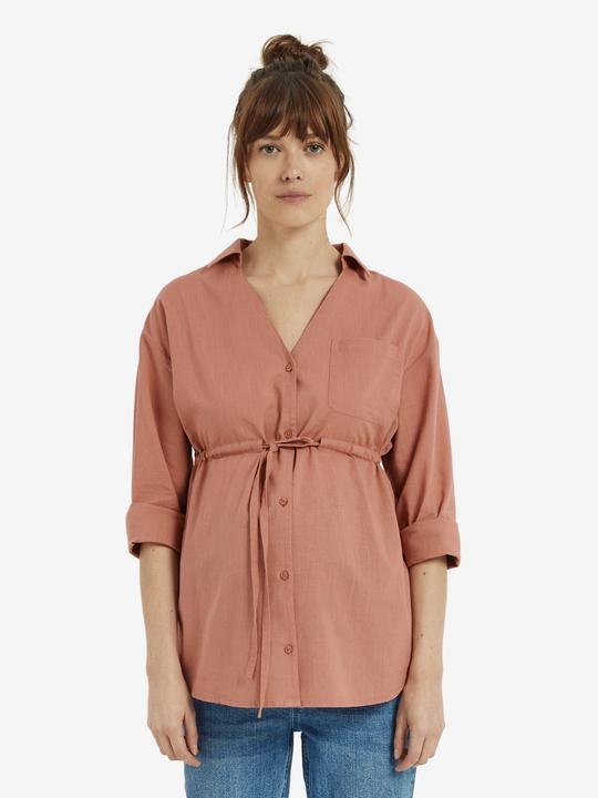 Image du produit Vertbaudet Bluse in Leinenoptik für Schwangerschaft und Stillzeit