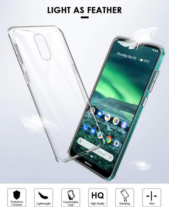 Image du produit Screenguard Étui souple Nokia 2.3 TPU Clear (Nokia 2.3)