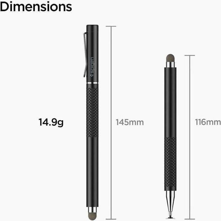 Actual product image Spigen Universal Stylus Pen czarny/black APP07078