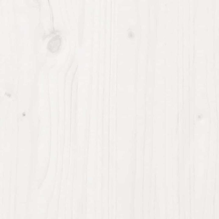 Actual product image VidaXL Headboard Bed headboard with storage space White 150cm solid pine wood