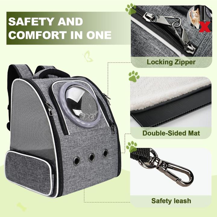 Image du produit Penccor Haustier Rucksack-Raumkapsel (Chat, Chien, Pliable, Respirant)