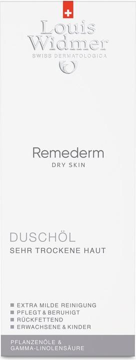 Actual product image Louis Widmer Remederm Shower Oil perfumed (200 ml)
